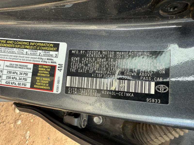 Used Engine Control Module (ECM) fits: 2011 Toyota Camry Electronic Co