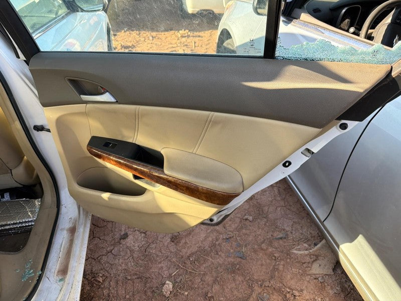 Used Rear Right Door Interior Trim Panel fits: 2009 Honda Accord Trim 