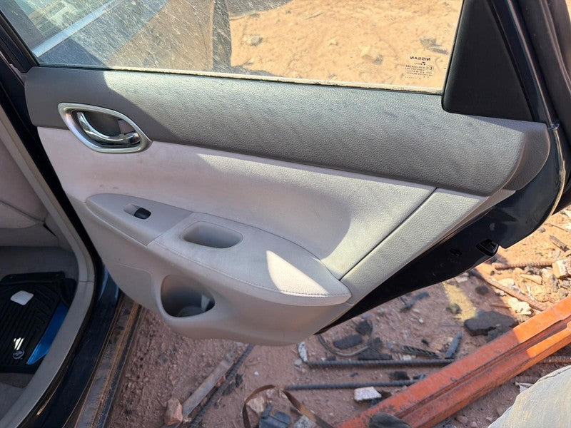 Used Rear Right Door Interior Trim Panel fits: 2013 Nissan Sentra Trim