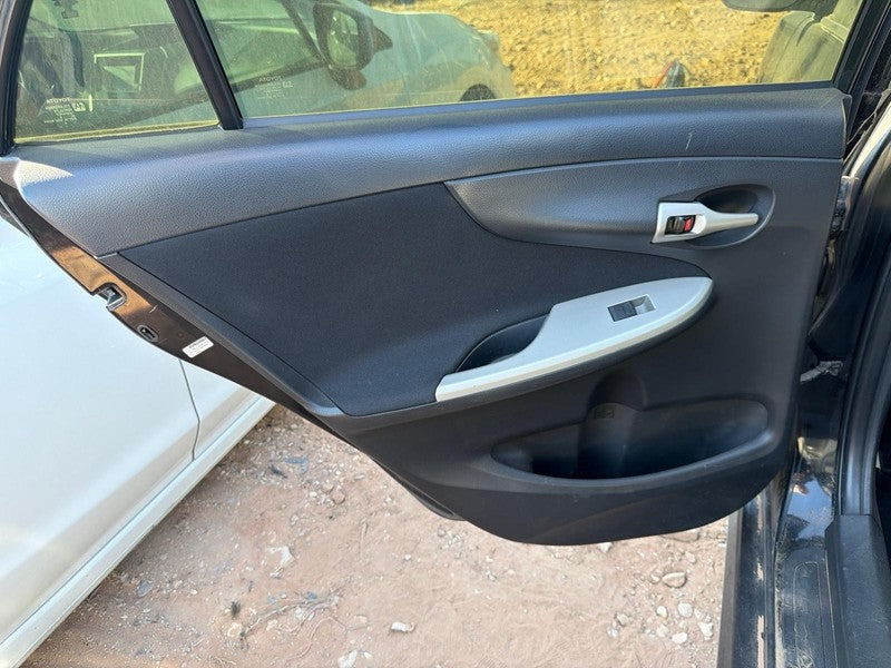 Used Rear Left Door Interior Trim Panel fits: 2010 Toyota Corolla Trim