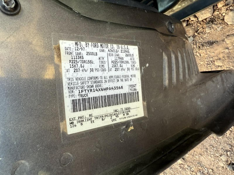 Used Engine Control Module (ECM) fits: 1998 Ford Ranger Electronic Con