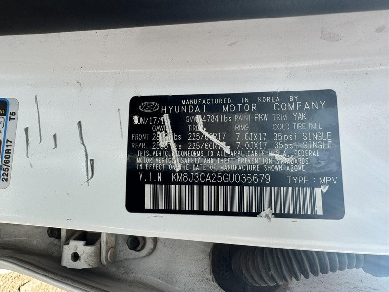 Used Transfer Case Assembly fits: 2016 Hyundai Tucson turbo Grade B