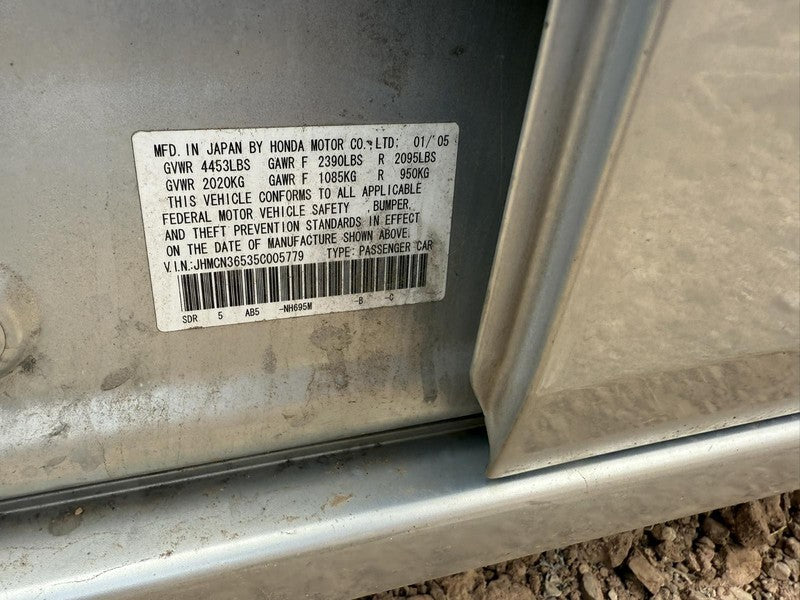 Used ABS Modulator fits: 2005 Honda Accord Modulator Assembly 3.0L veh