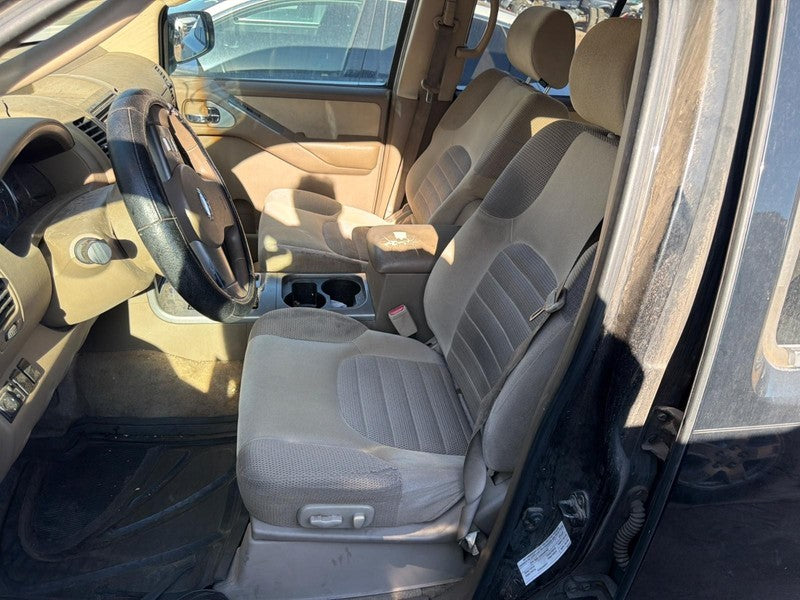 Used Front Left Seat Front fits: 2005 Nissan Pathfinder bucket w/air b