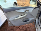 2009 Toyota Corolla Driver Side Front Door Interior Trim Panel Tan