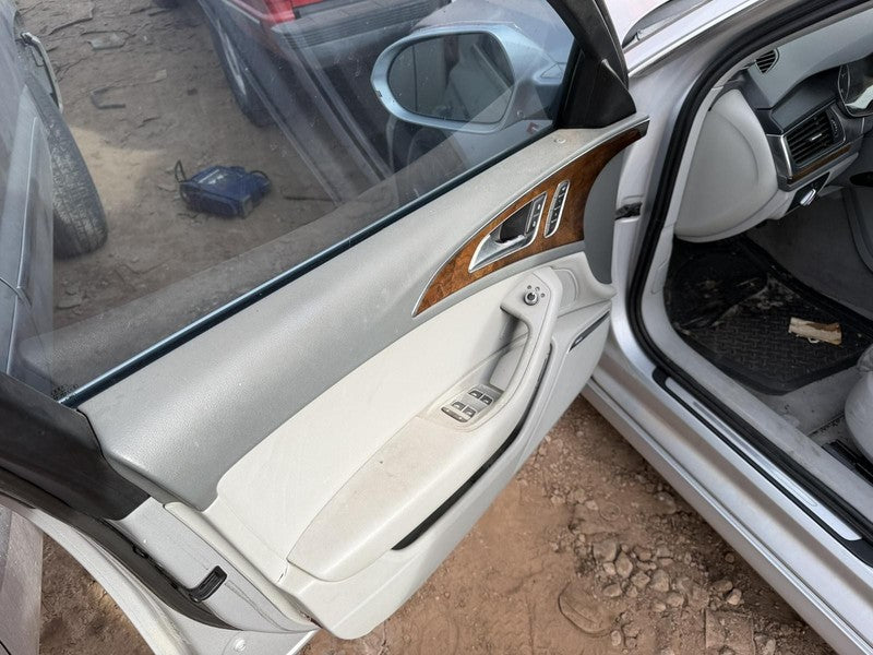 Used Front Left Seat Front fits: 2012 Audi A6 air bag leather electric