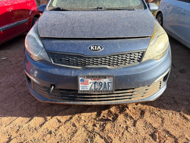 Used Front Bumper Assembly Front fits: 2016 Kia Rio Sdn w/o fog lamps 