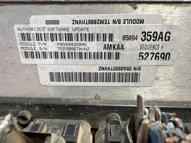 2007 DODGE RAM1500 ECM ID#: P056046343AD AUTHORIZED SOFTWARE UPDATE