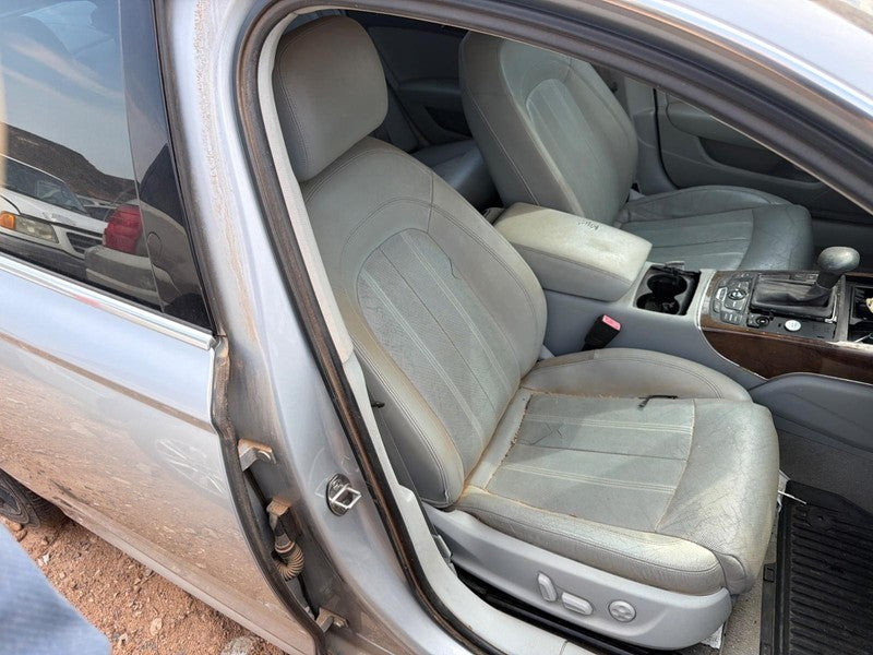 Used Front Right Seat Front fits: 2012 Audi A6 air bag leather electri