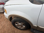 Used Front Left Fender fits: 2006 Ford Expedition w/wheel lip moulding