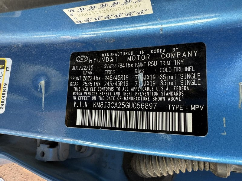 Used Differential Carrier Assembly fits: 2016 Hyundai Tucson Rear gaso