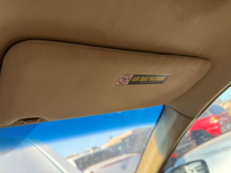 Used Right Sun Visor fits: 2009 Honda Accord illuminated Right Grade A