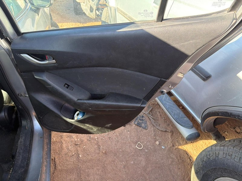 Used Rear Right Door Interior Trim Panel fits: 2016 Mazda 3 Trim Panel