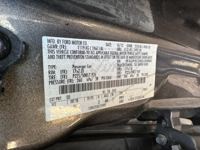 Used Vehicle Battery fits: 2013 Ford C-max VIN C 7th digit Energi plug