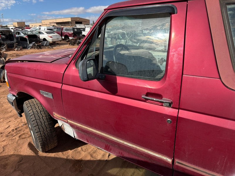 Used Front Left Door Assembly Front fits: 1995 Ford Bronco electric pe