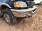 Used Front Bumper Assembly Front fits: 1997 Ford Expedition chrome Fro