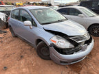 Used Steering Column fits: 2012 Nissan Versa Floor Shift Htbk w/o fog 