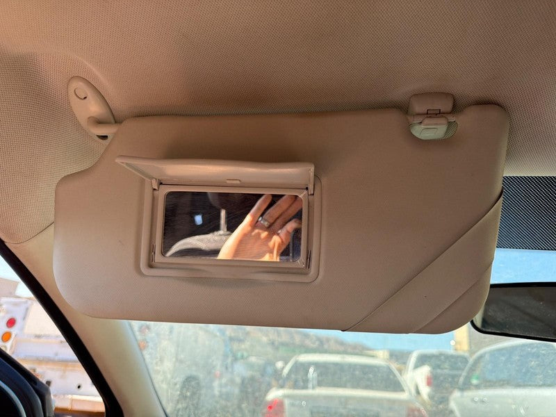 Used Left Sun Visor fits: 2012 Ford Focus thru 2/3/13 w/illumination L