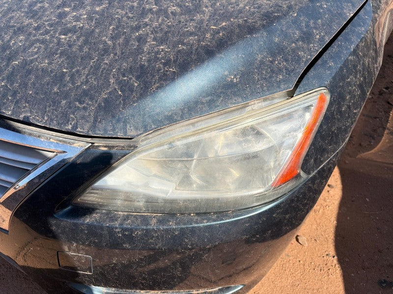 Used Left Headlight Assembly fits: 2013 Nissan Sentra halogen with LED
