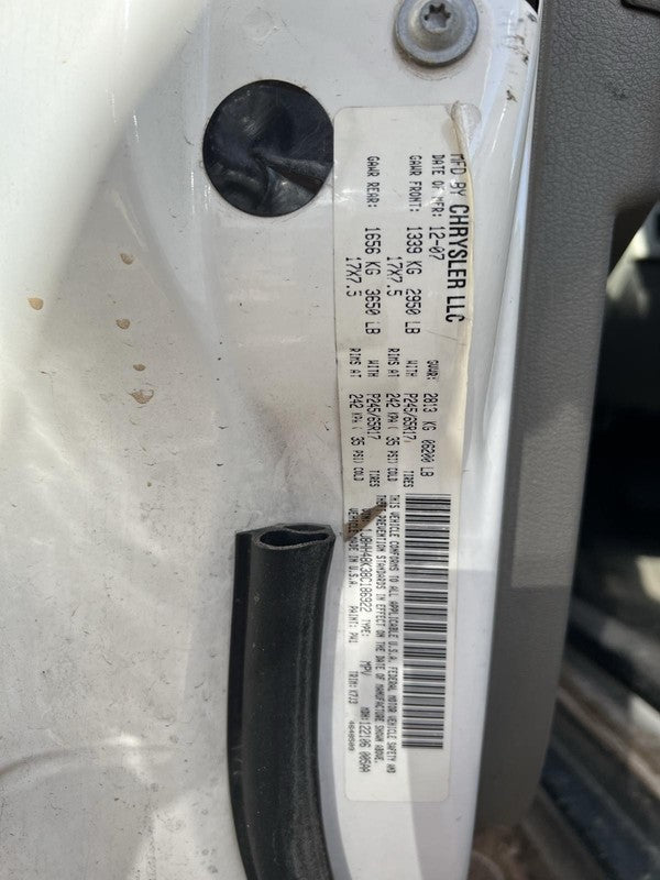 Used Automatic Transmission Assembly fits: 2008 Jeep Commander AT 3.7L