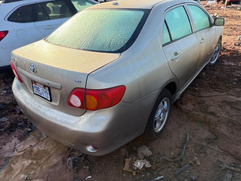 2009 Toyota Corolla Passenger Side Rear Door Interior Trim Panel Tan