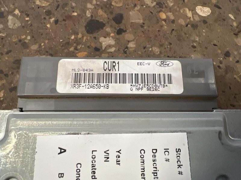 Used Engine Control Module (ECM) fits: 1999 Ford Mustang Electronic Co