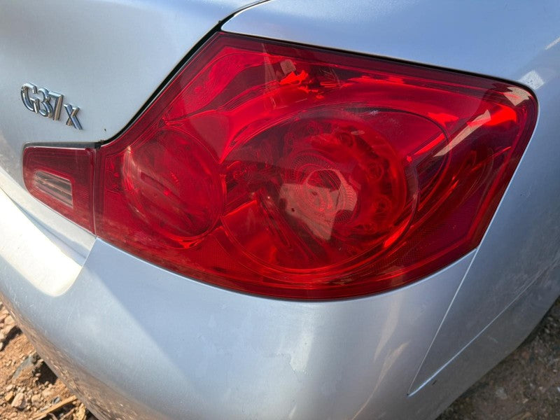 Used Right Tail Light Assembly fits: 2010 Infiniti G37 4 Dr Sdn quarte