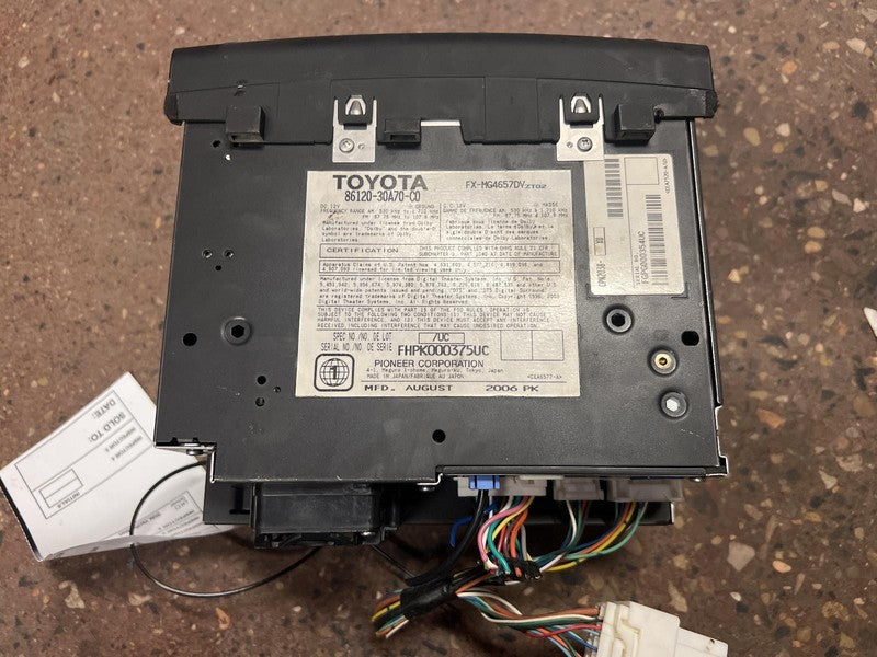 Used Radio Audio fits: 2007 Lexus GS450H Grade A