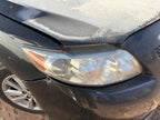Used Right Headlight Assembly fits: 2010 Toyota Corolla R. w/o black t