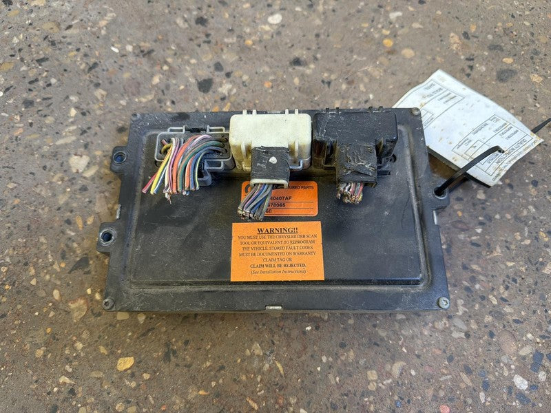 2000 DODGE DURANGO ECM MOPAR REMAN ID#: R6040407AF, OEM PART #: 560404