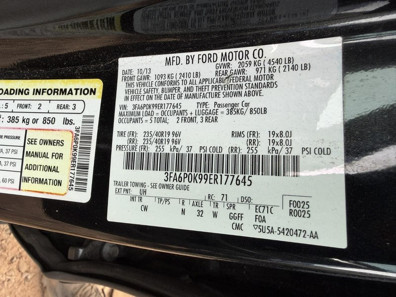Used ABS Pump and Motor Assembly fits: 2014 Ford Fusion Assembly 2.5 G