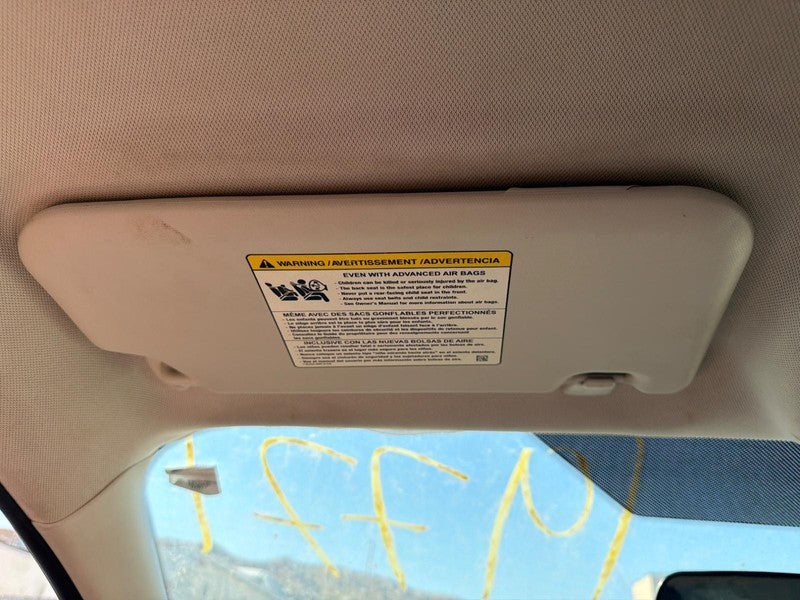 Used Left Sun Visor fits: 2012 Ford Focus thru 2/3/13 w/illumination L