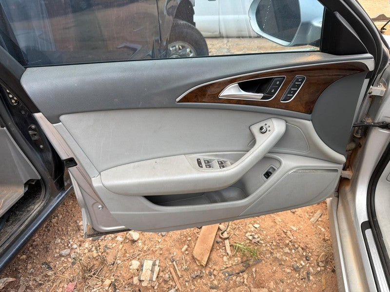 Used Front Left Door Interior Trim Panel fits: 2012 Audi A6 Trim Panel