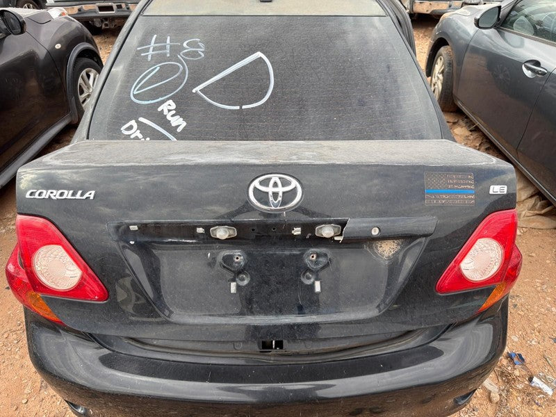 Used Deck Lid fits: 2010 Toyota Corolla w/o spoiler conventional ignit