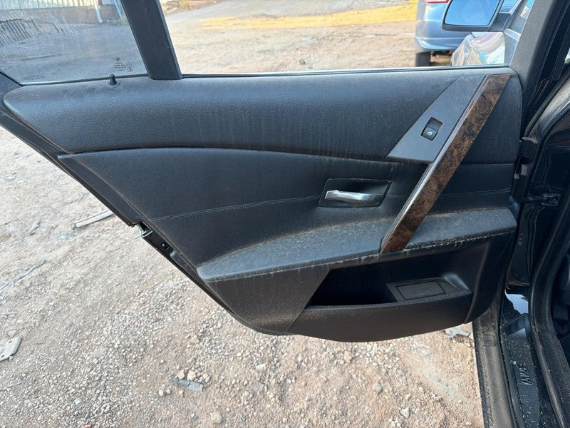 Used Rear Left Door Interior Trim Panel fits: 2007 Bmw 525I Trim Panel