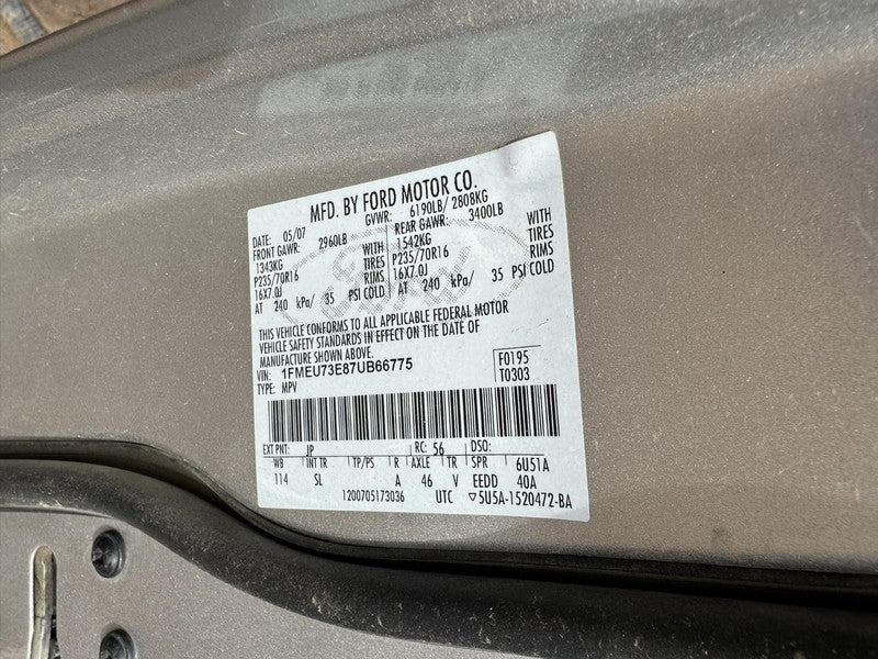 Used Transfer Case Assembly fits: 2007 Ford Explorer exc. Sport Trac 4