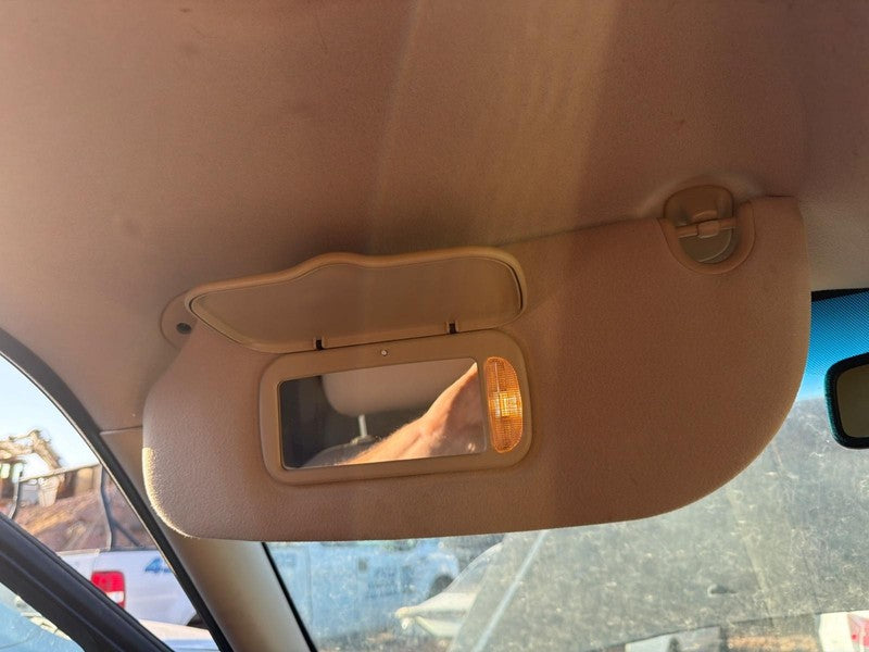 Used Left Sun Visor fits: 2008 Ford Explorer w/o sunroof w/illuminatio