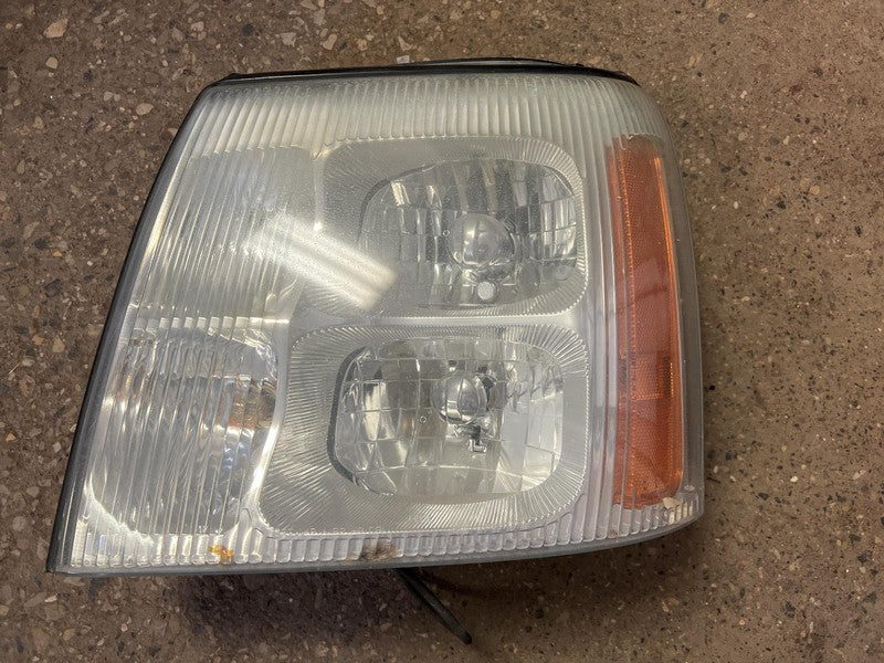 Used Left Headlight Assembly fits: 2004 Cadillac Escalade Left Grade A