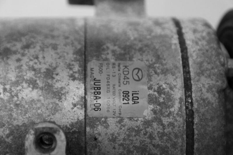 Used A/C Compressor fits: 2016 Mazda 3  Grade C