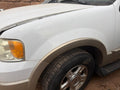 Used Front Left Fender fits: 2006 Ford Expedition w/wheel lip moulding