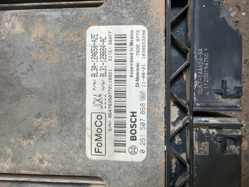 2011 FORD F150 PICKUP ECM ID#: BL3A-12A650-AZE