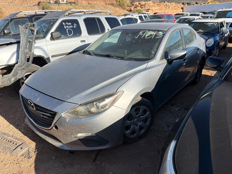 Used Front Left Seat Front fits: 2016 Mazda 3 air bag cloth Front Left