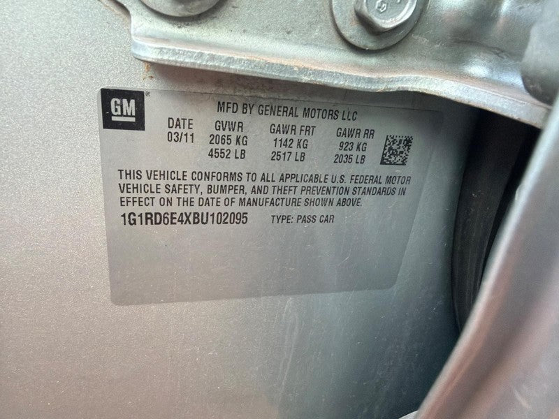 Used Infotainment Display fits: 2011 Chevrolet Volt information displa