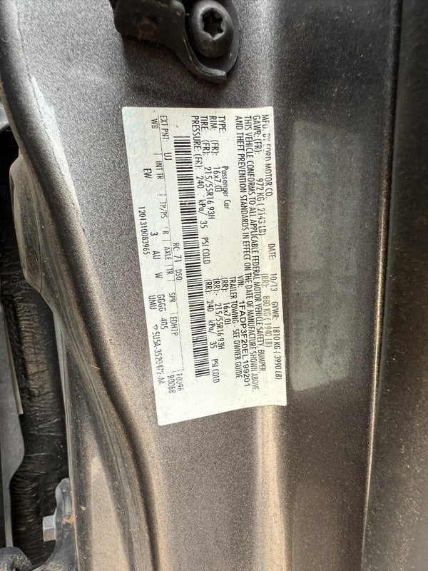 Used ABS Pump and Motor Assembly fits: 2014 Ford Focus Assembly gasoli