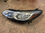 Used Left Headlight Assembly fits: 2018 Chevrolet Cruze halogen w/o LE