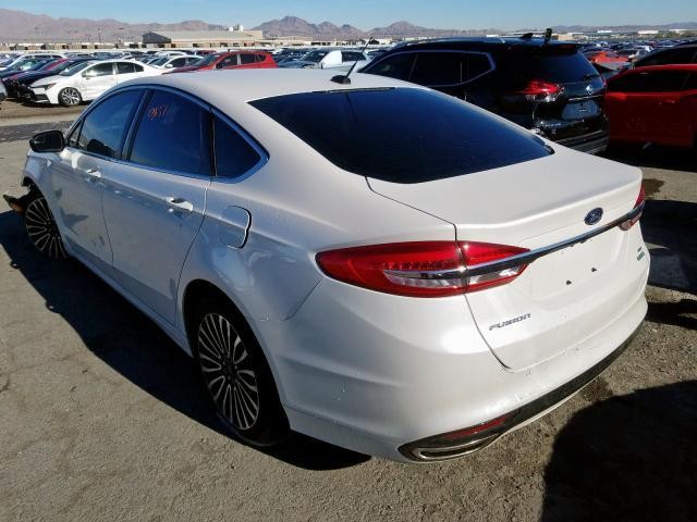 Used Right Tail Light Assembly fits: 2017 Ford Fusion quarter panel mo