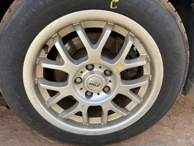 Used Wheel fits: 2002 Saab 9-5 16x6-1/2 alloy 5 spoke Grade A