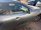 Used Front Right Door Assembly Front fits: 2016 Mazda 3 Front Right Gr