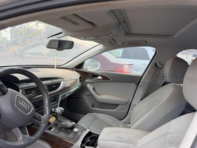 Used Front Left Seat Front fits: 2012 Audi A6 air bag leather electric