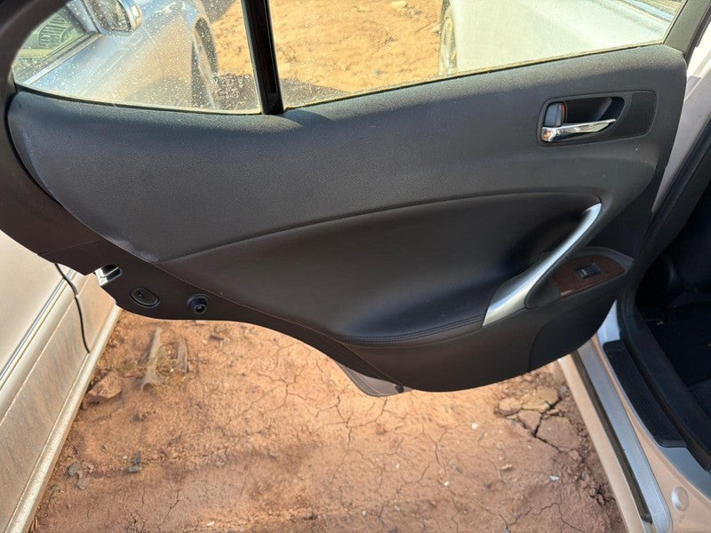 Used Rear Left Door Interior Trim Panel fits: 2008 Lexus IS250 Trim Pa